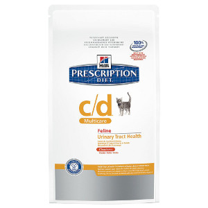 Hill's Prescription Diet Feline C/D Urinary Care : croquettes et